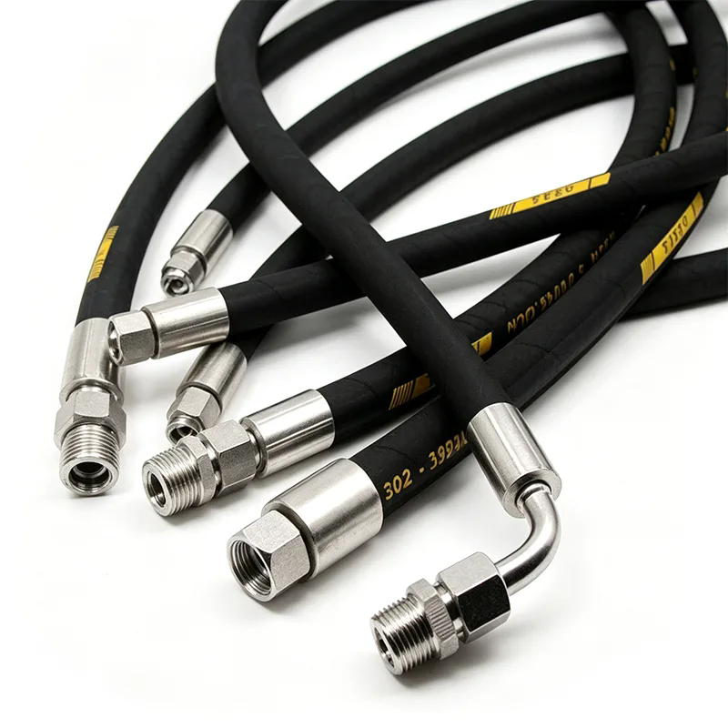 high-temperature corrosion-resistant hydraulic hoses for industrial equipment
