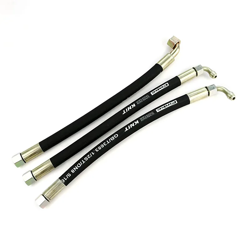 Oil-Resistant And Aging-Resistant Marine Hydraulic Hose Assembly