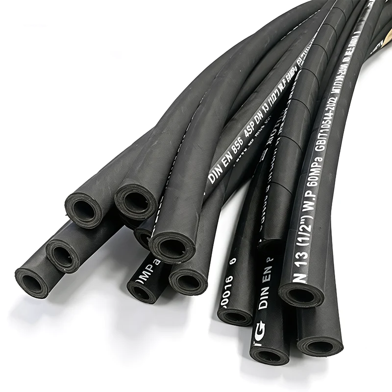 Seawater Corrosion Resistant Steel Wire Braided Hydraulic Hose